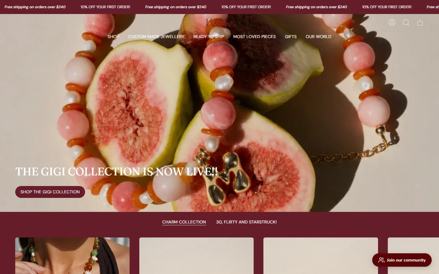 Home page of kaarmejewels.store